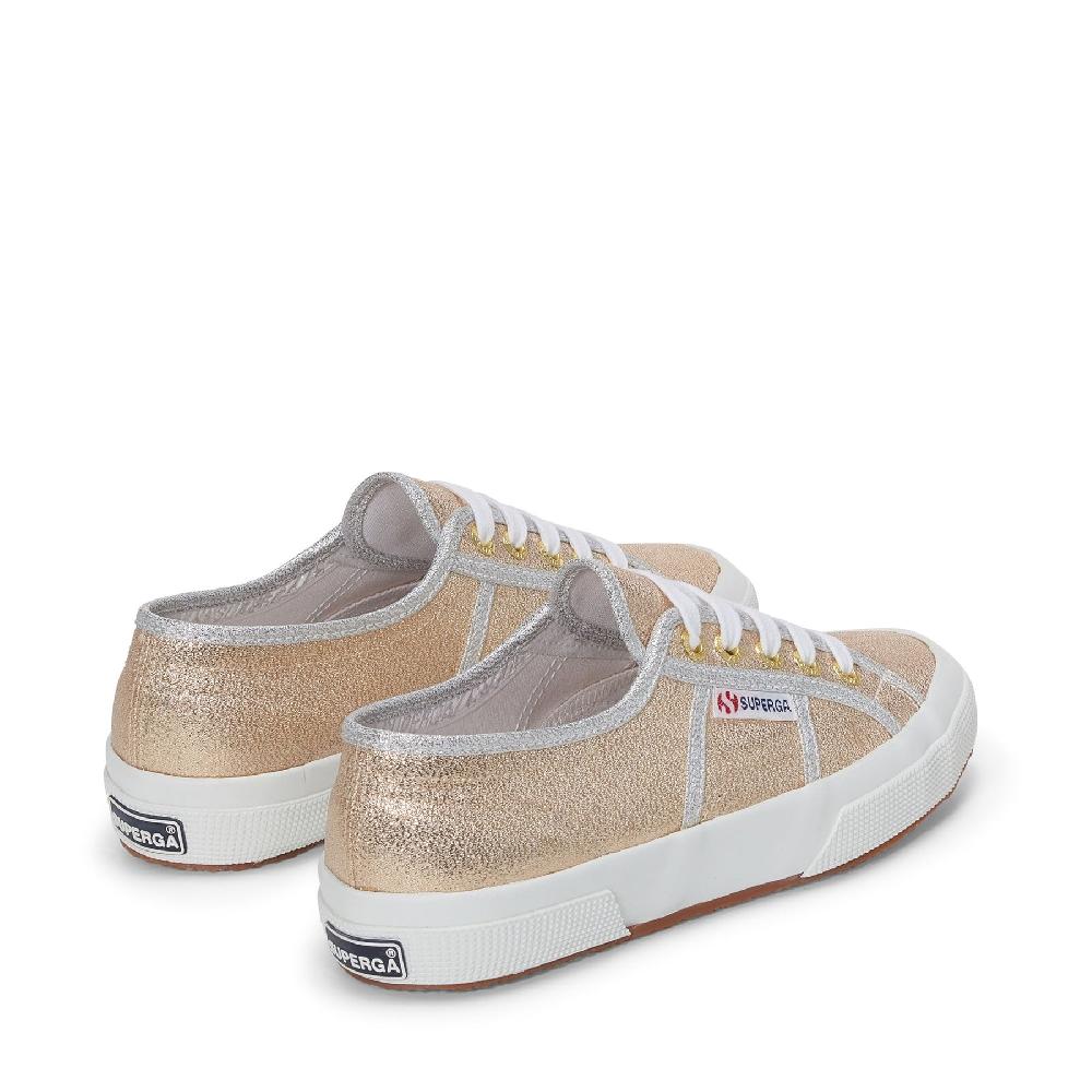 Superga 2750-LAMEWGOLD-GREY SILVER Sottocosto