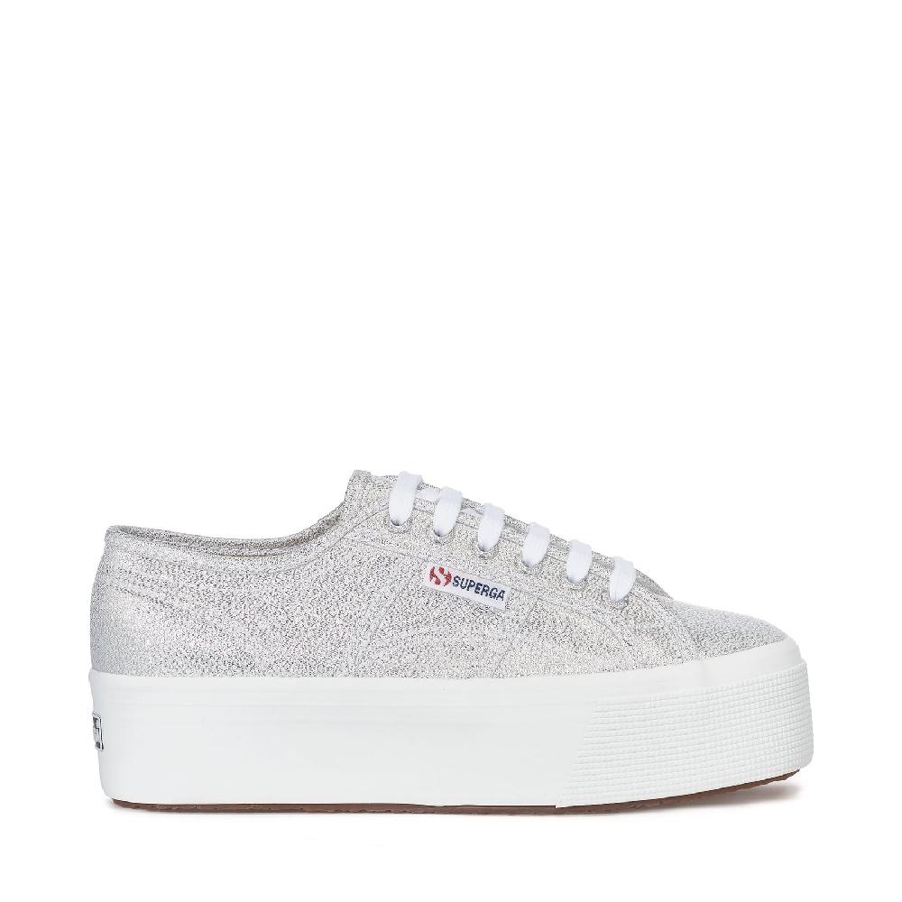 Superga 2790 PLATFORM LAMEGREY SILVER Negozio