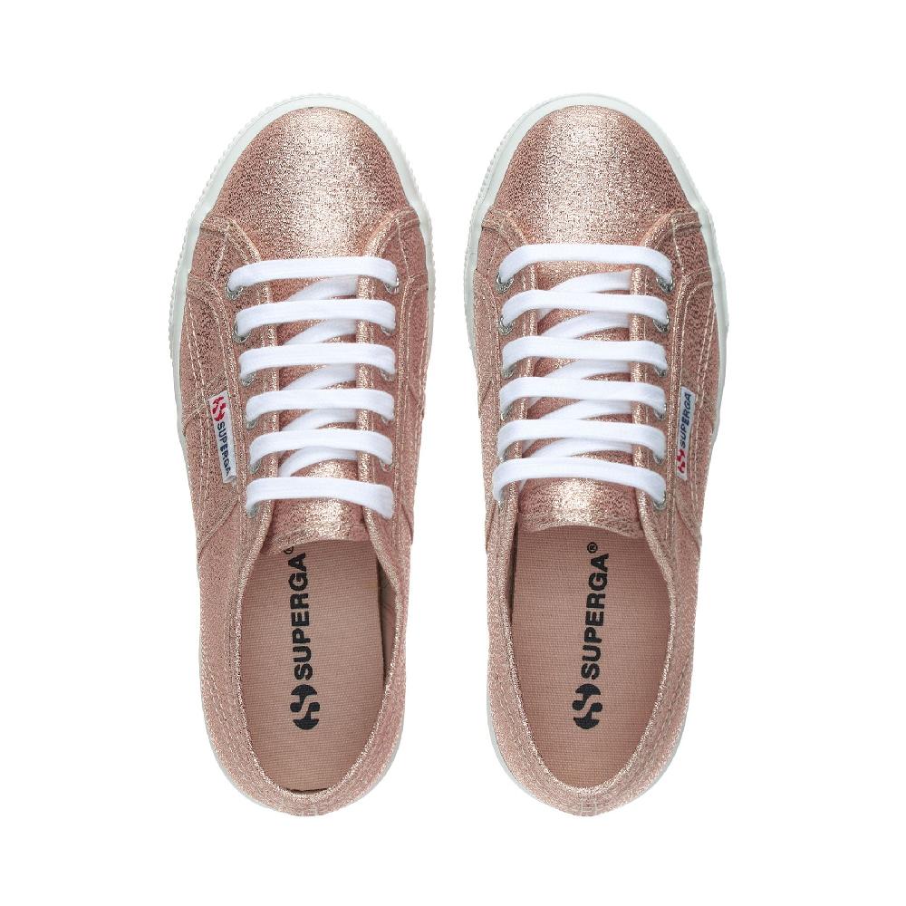 Superga 2790 PLATFORM LAMEROSE PLATINUM In Saldo