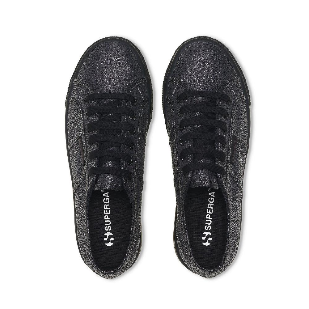 Superga 2790 PLATFORM LAMETOTAL BLACK HEMATITE Italy