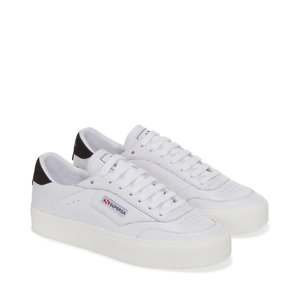 Superga 3843 COURTWHITE-BRISTOL BLACK-FAVORIO Pezzi Unici