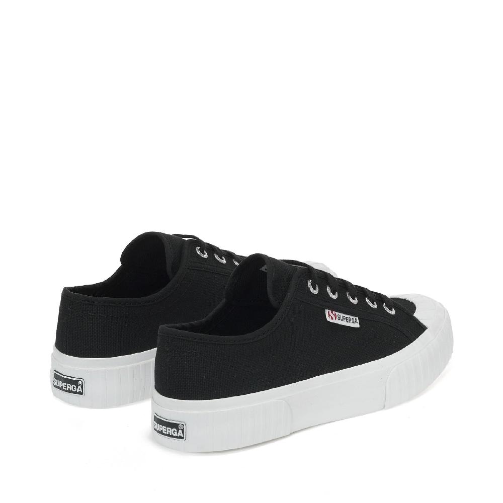 Superga 2630 STRIPEBLACK-FWHITE Promozione Limitata