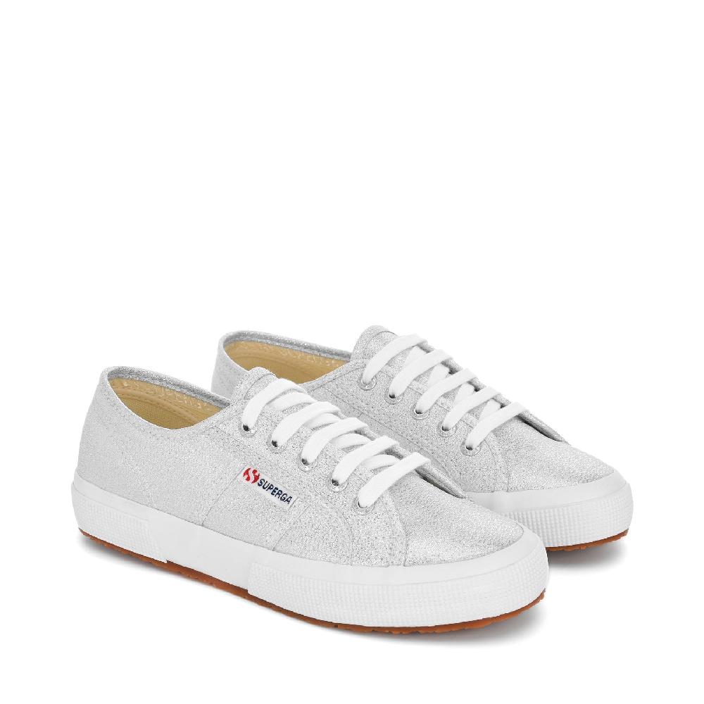 Superga 2750-LAMEWGREY SILVER Prezzo Ridotto