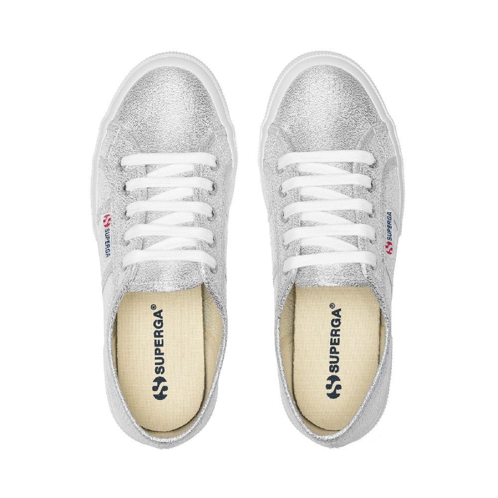 Superga 2750-LAMEWGREY SILVER Prezzo Ridotto
