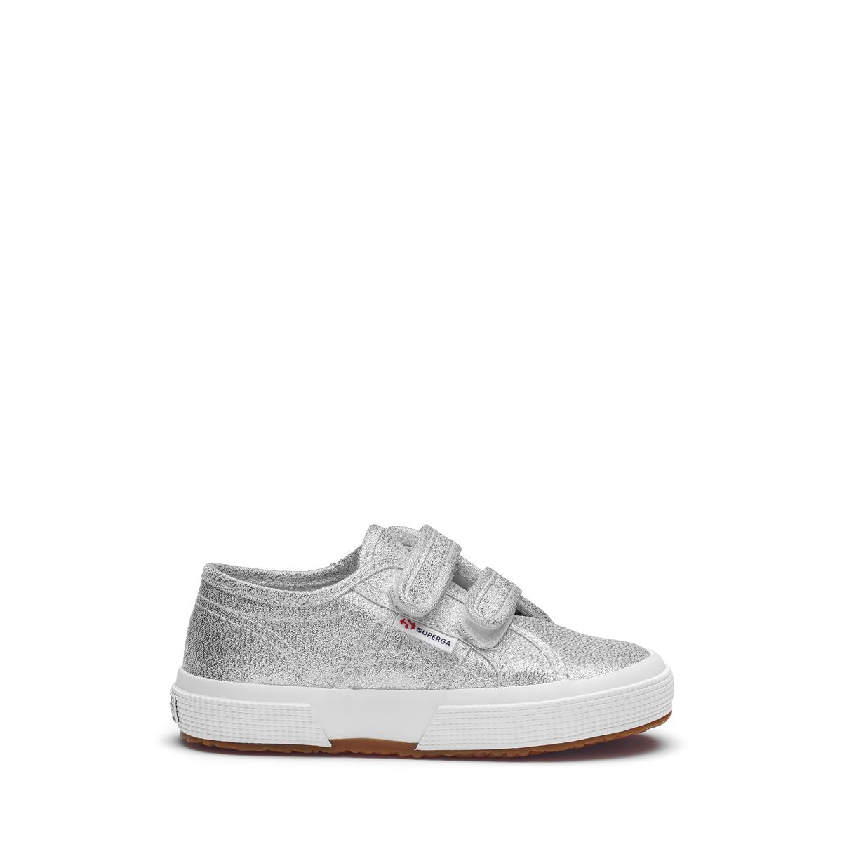 Superga 2750-LAMESTRAPJGREY SILVER 2025