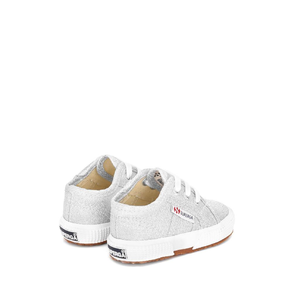Superga 2750-LAMEBGREY SILVER In Linea