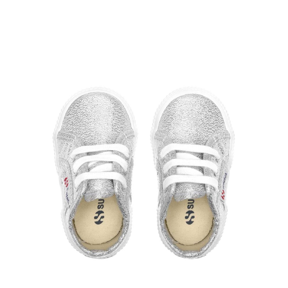 Superga 2750-LAMEBGREY SILVER In Linea