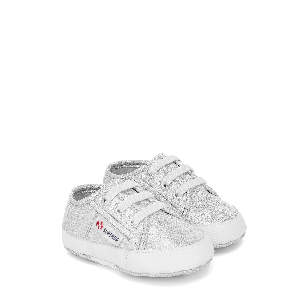 Superga 4006 BABY LAMEGREY SILVER Vendita