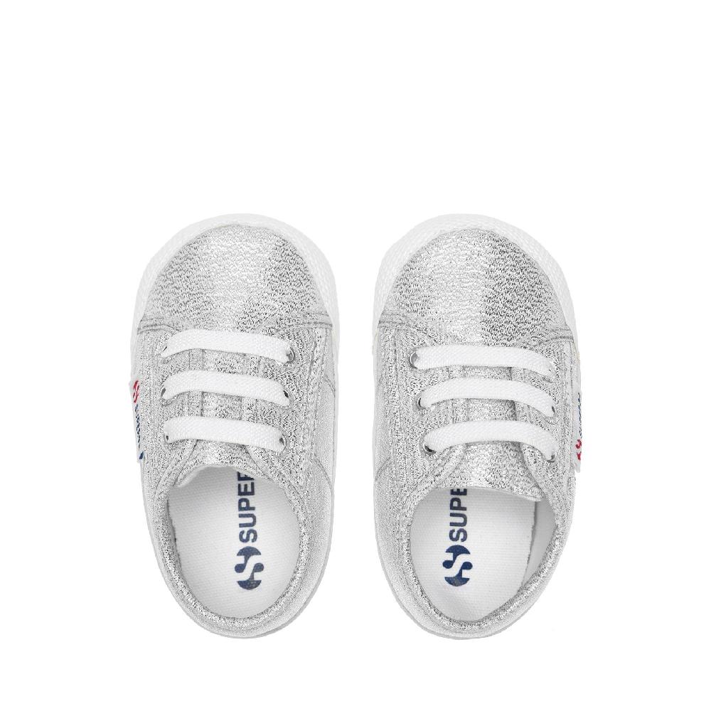 Superga 4006 BABY LAMEGREY SILVER Vendita