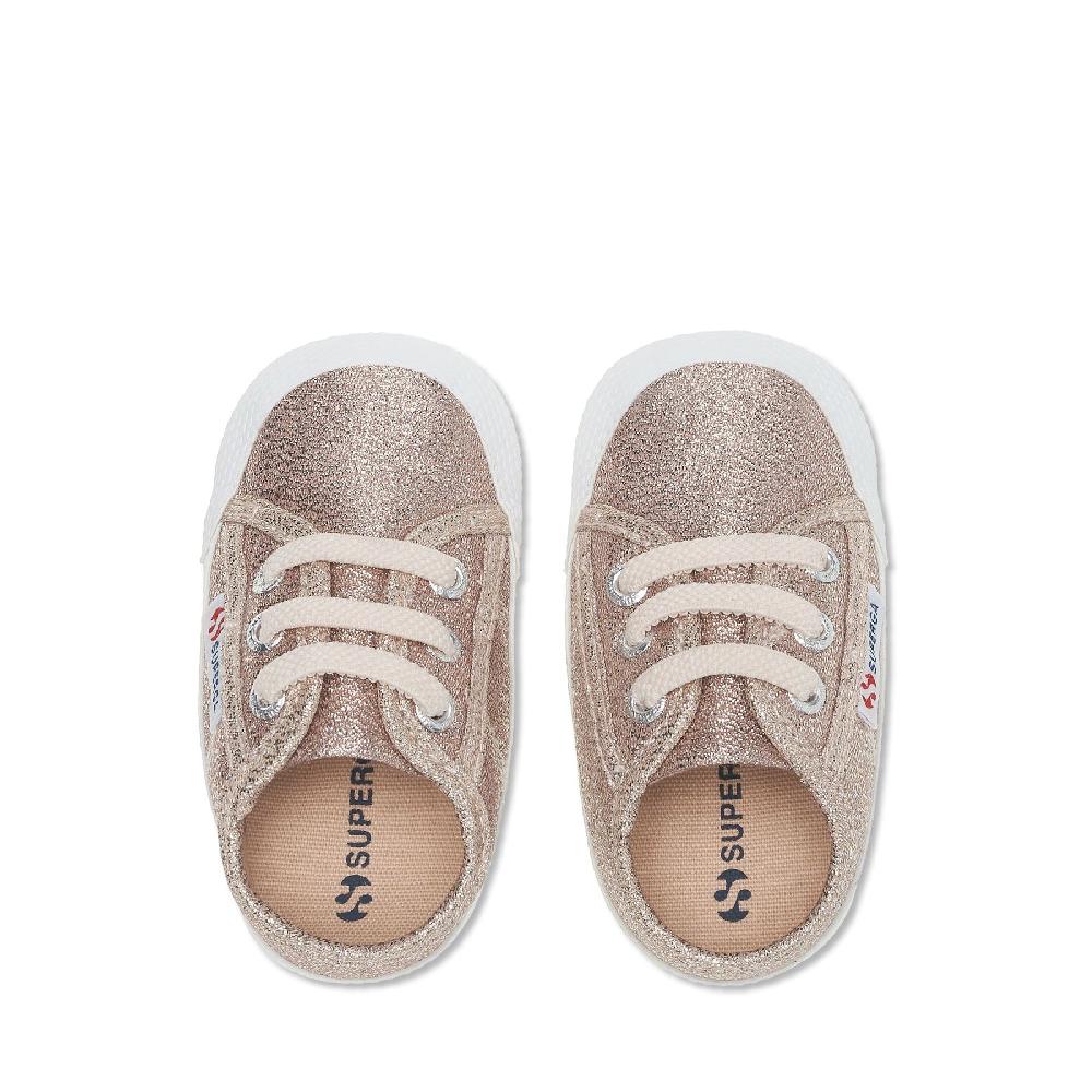 Superga 4006 BABY LAMEROSE PLATINUM Promozione