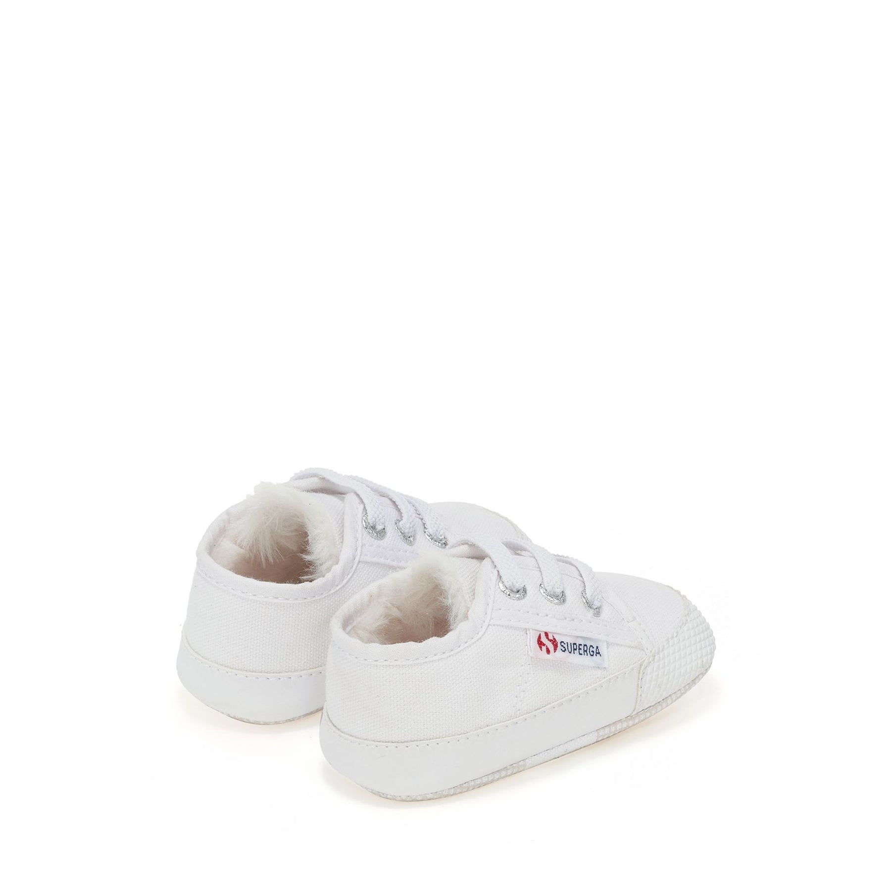 Superga 4006 BABY ECOFURWHITE Consegna Veloce