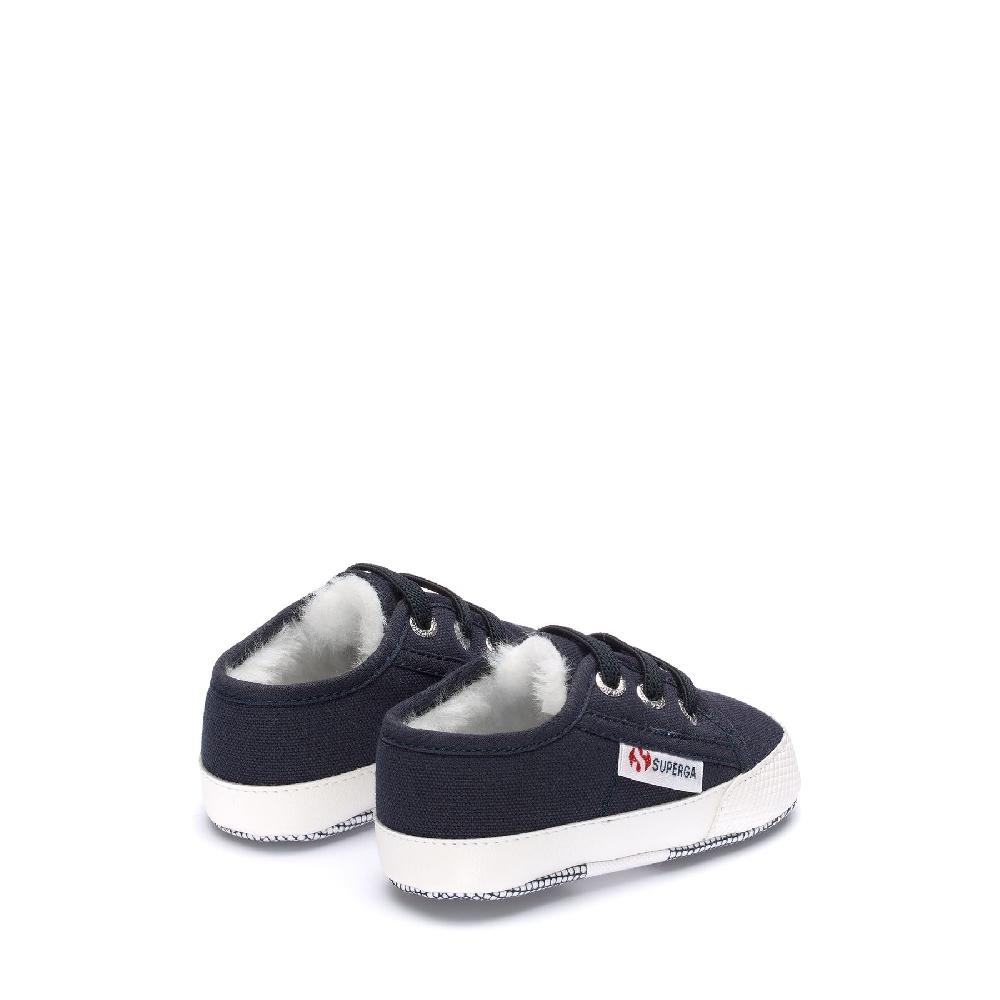 Superga 4006 BABY ECOFURBLUE DK Promozione Limitata
