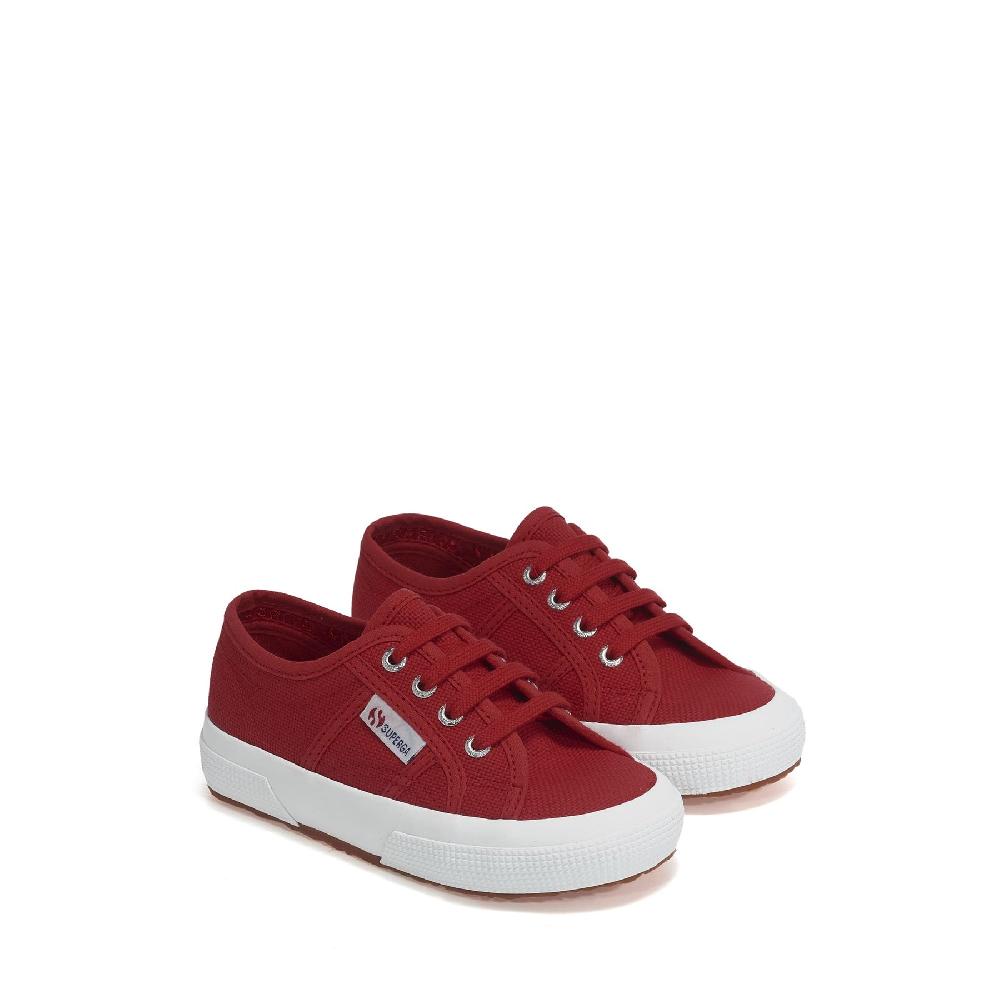 Superga 2750-JCOT CLASSICRED-WHITE Sconto