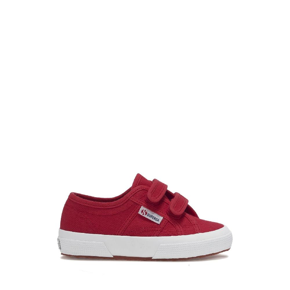 Superga 2750-COTJSTRAP CLASSICRED-WHITE Saldi