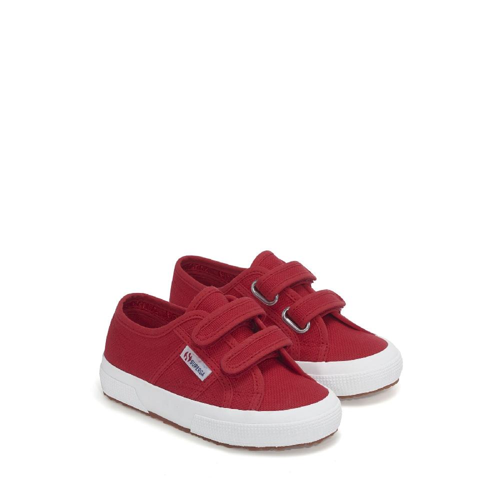 Superga 2750-COTJSTRAP CLASSICRED-WHITE Saldi