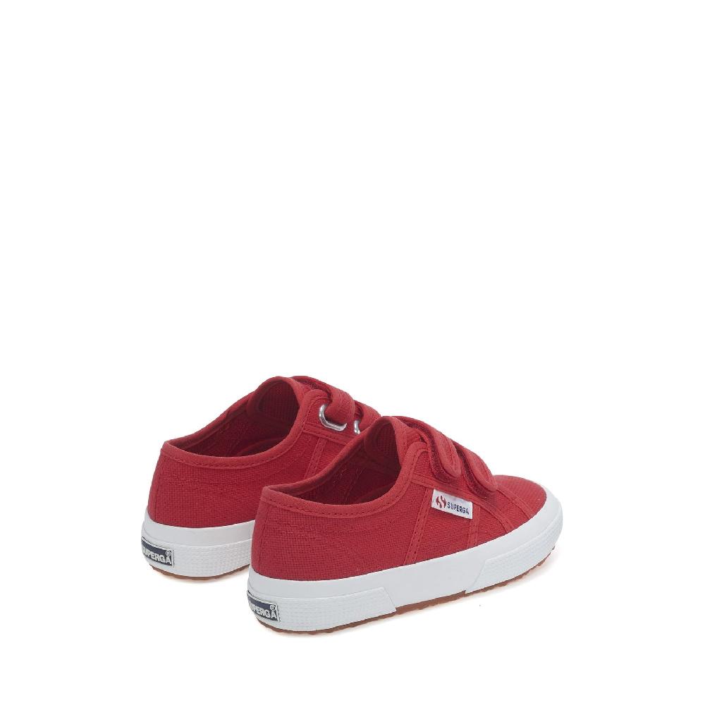 Superga 2750-COTJSTRAP CLASSICRED-WHITE Saldi