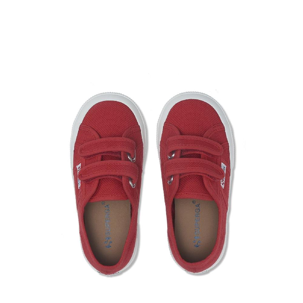 Superga 2750-COTJSTRAP CLASSICRED-WHITE Saldi