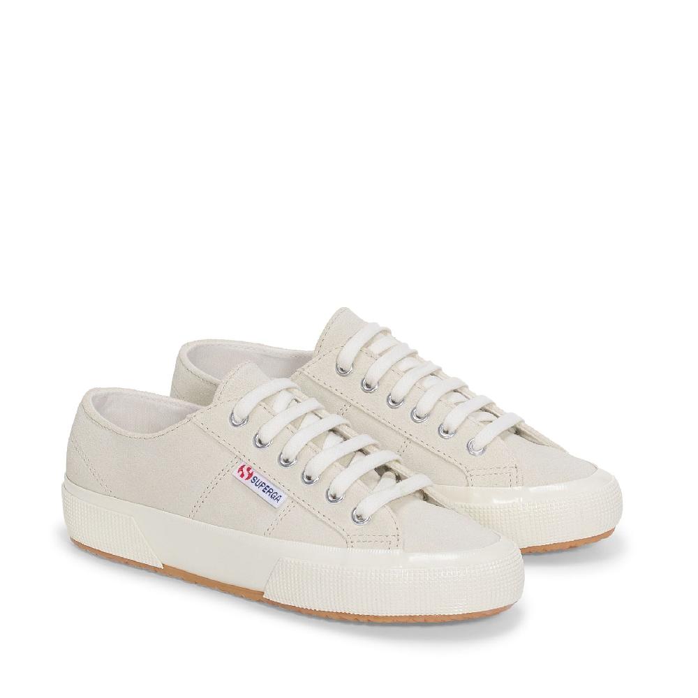 Superga 2750 OG SUEDEWHITE MILK-FAVORIO Qualità Garantita