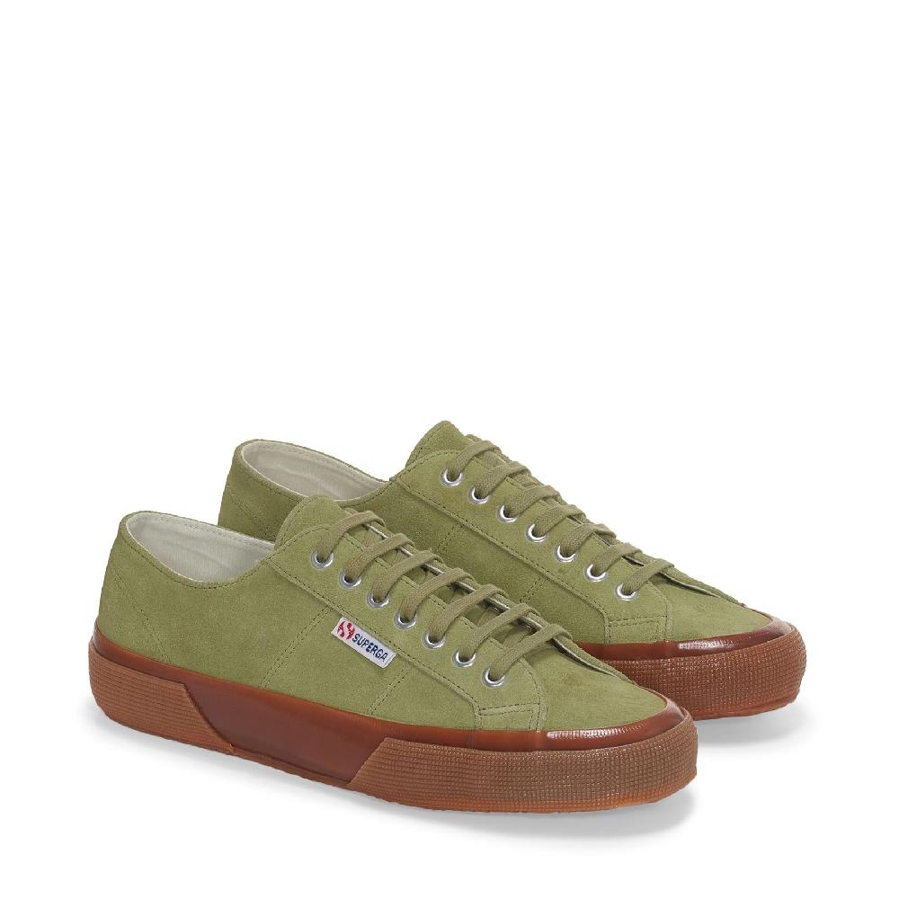 Superga 2750 OG SUEDEGREEN SAGE-GUM Negozi Online
