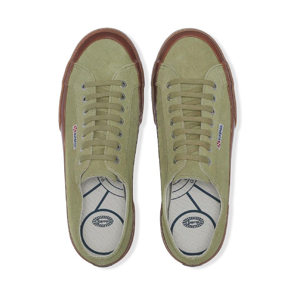 Superga 2750 OG SUEDEGREEN SAGE-GUM Negozi Online