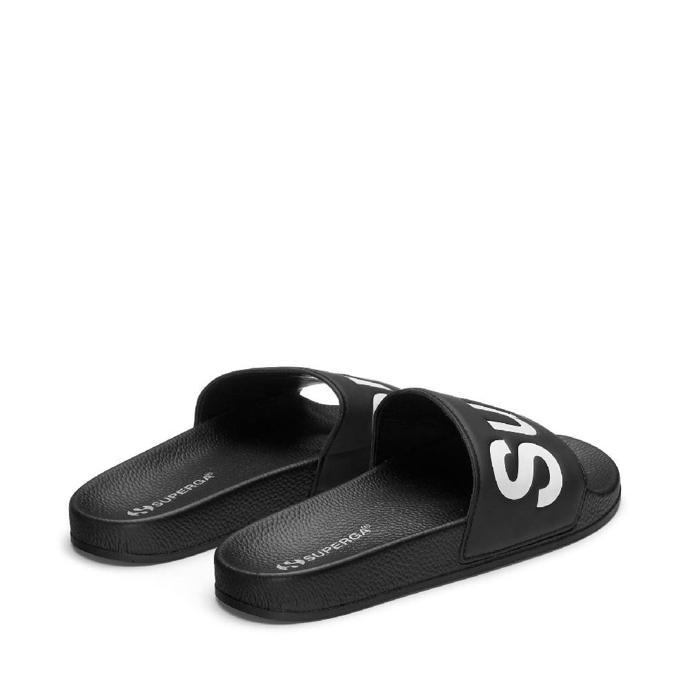 Superga 1908 SLIDES POLYSOFTBLACK-WHITE Offerte