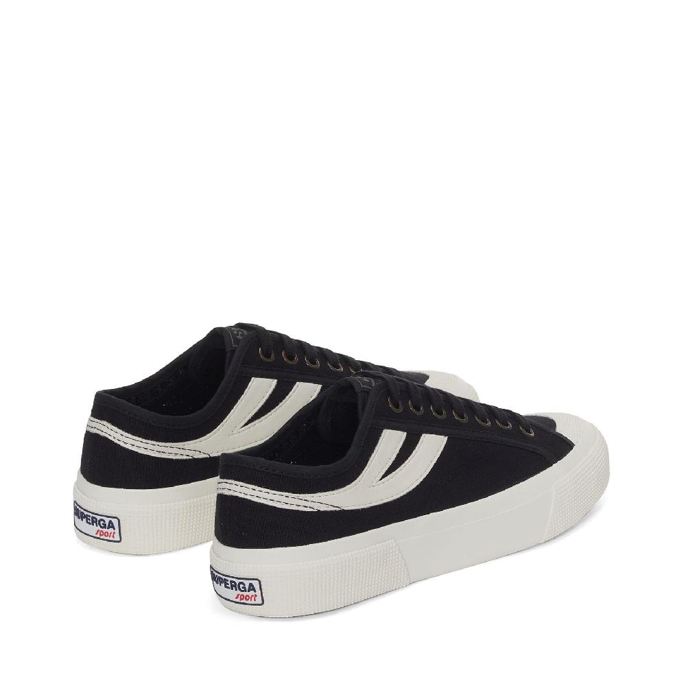 Superga 2750 PANATTA 3.0BLACK-WHITE AVORIO Qualità