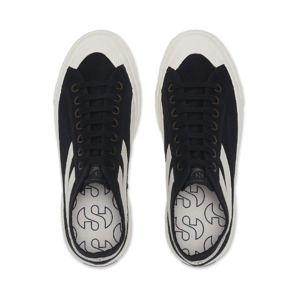 Superga 2750 PANATTA 3.0BLACK-WHITE AVORIO Qualità