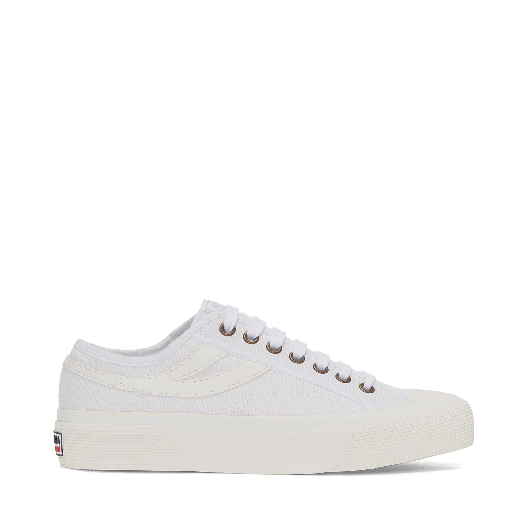 Superga 2750 PANATTA 3.0WHITE-WHITE AVORIO Pezzi Unici