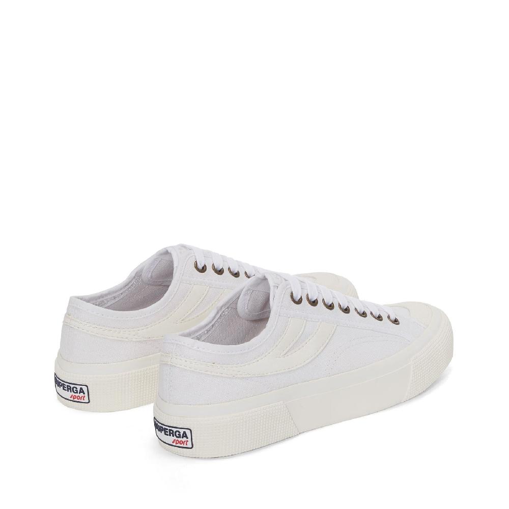 Superga 2750 PANATTA 3.0WHITE-WHITE AVORIO Pezzi Unici