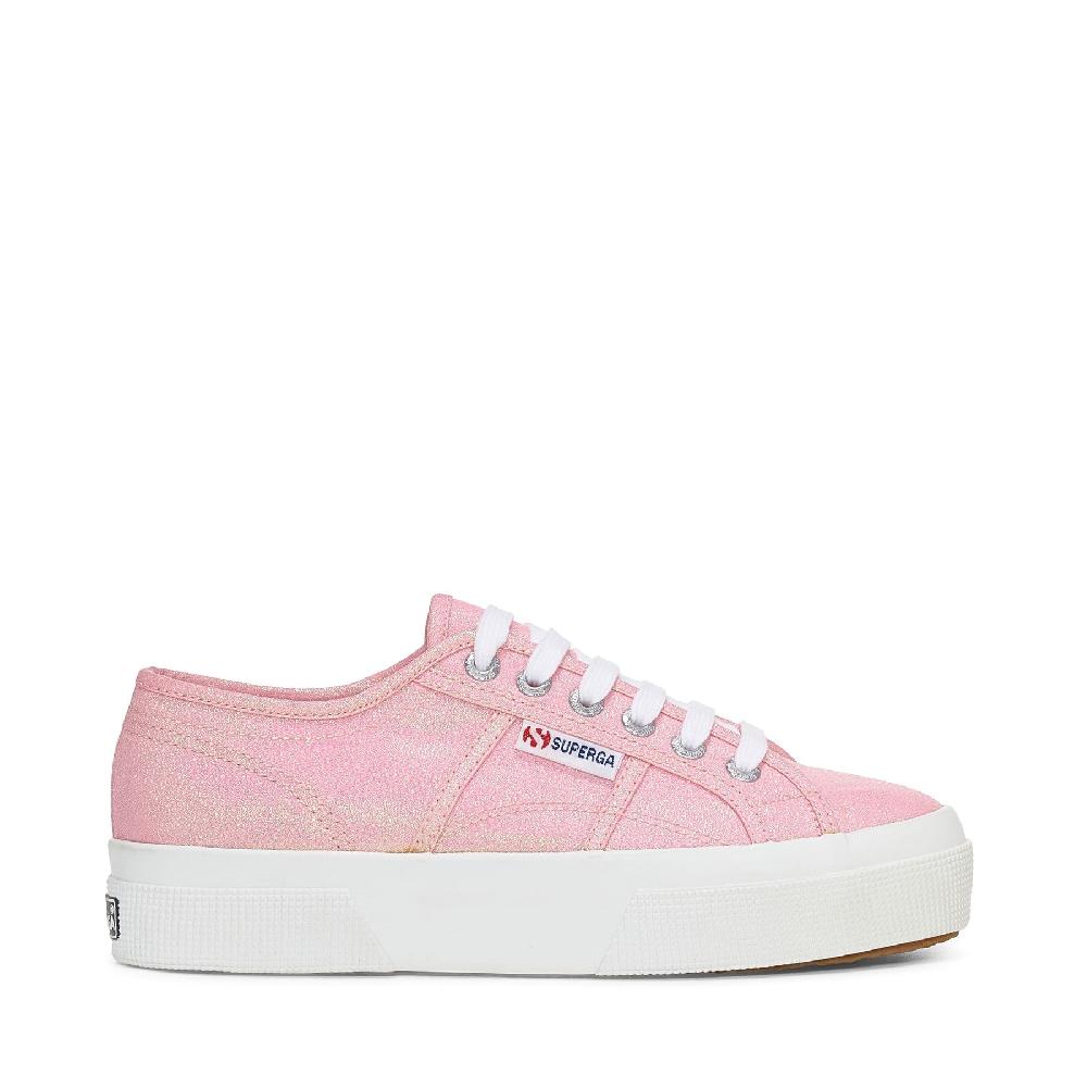 Superga 2740 PLATFORM LAMEPINK BEGONIA IRIDESCENT Prezzo Ridotto