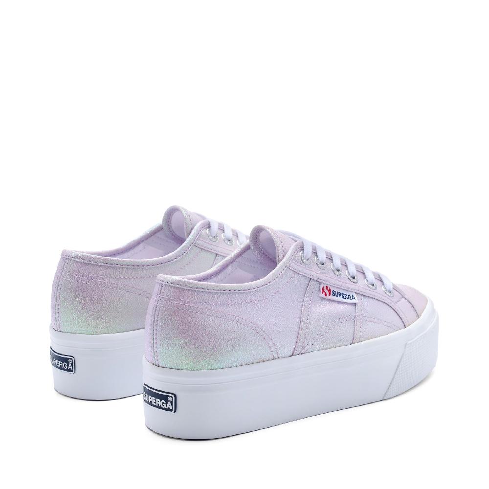 Superga 2790 PLATFORM LAMEPASTEL LILLA IRIDESCENT Sottocosto