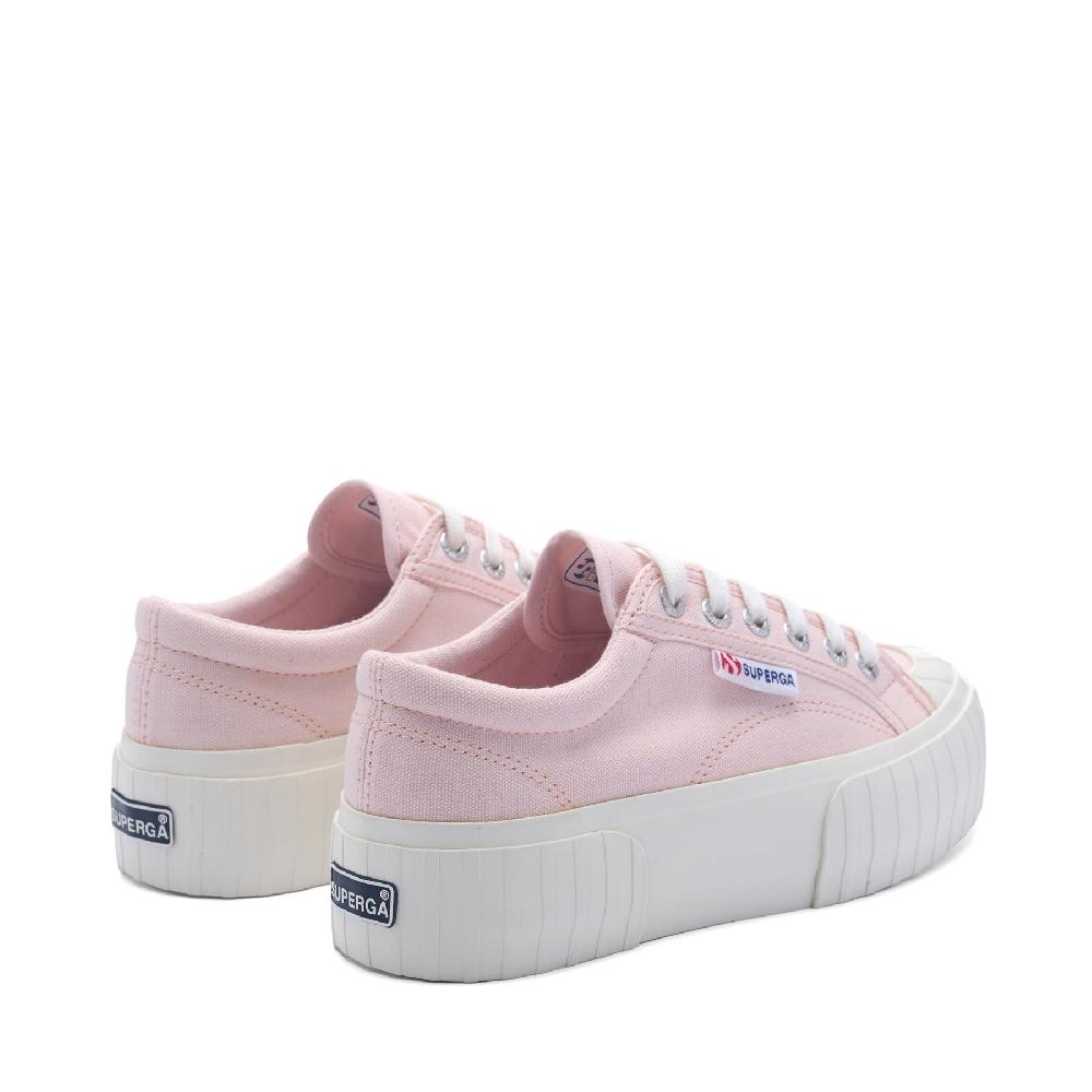 Superga 2631 STRIPE PLATFORMPINK ISH-FAVORIO Hotsell