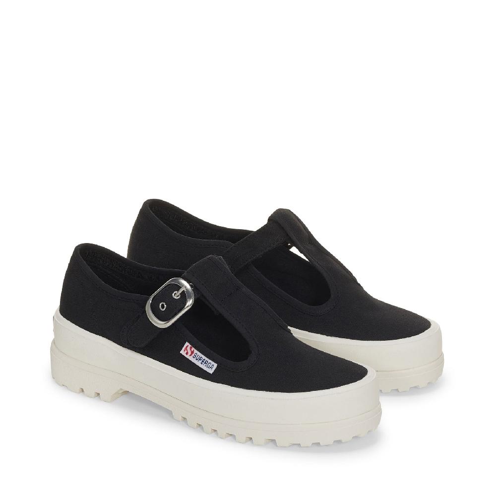 Superga 2541 MARY JANE ALPINABLACK-FAVORIO Vendita Economica