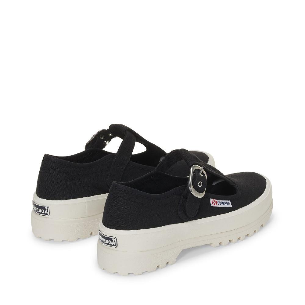 Superga 2541 MARY JANE ALPINABLACK-FAVORIO Vendita Economica