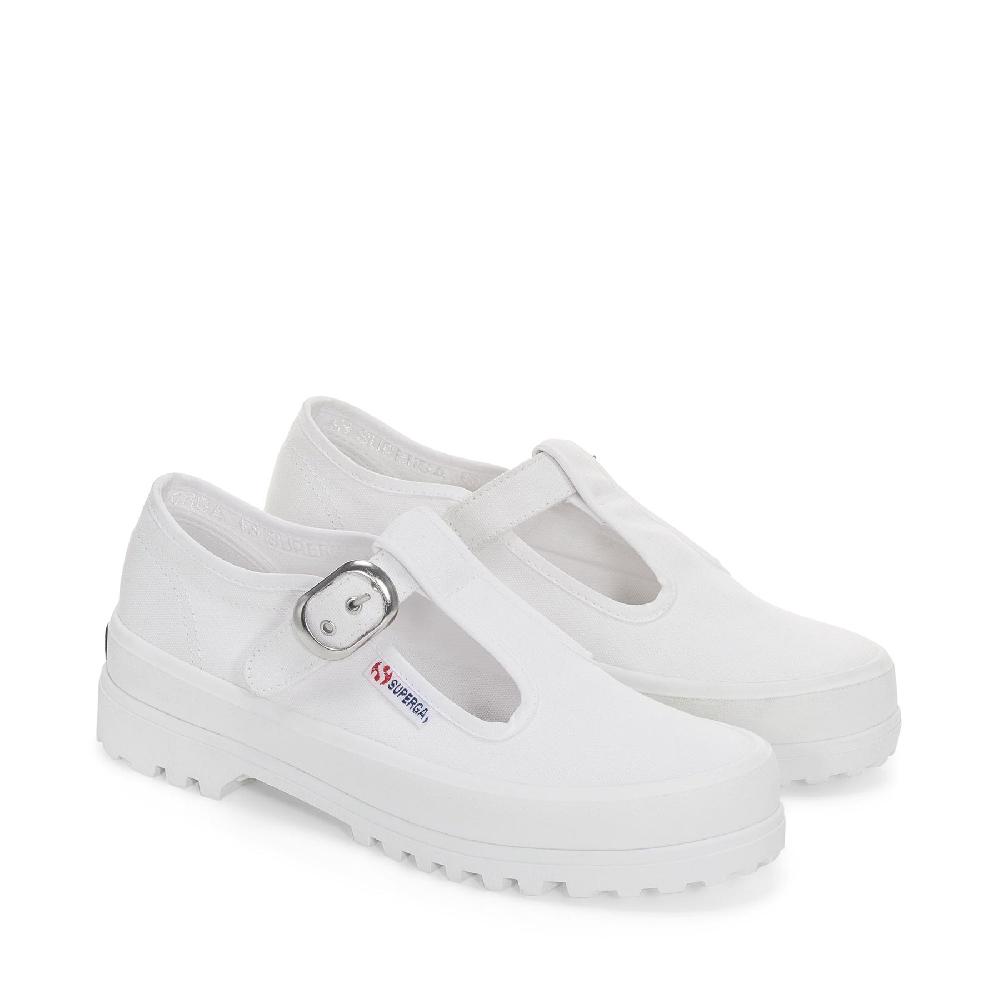 Superga 2541 MARY JANE ALPINAWHITE Saldi Di Fabbrica