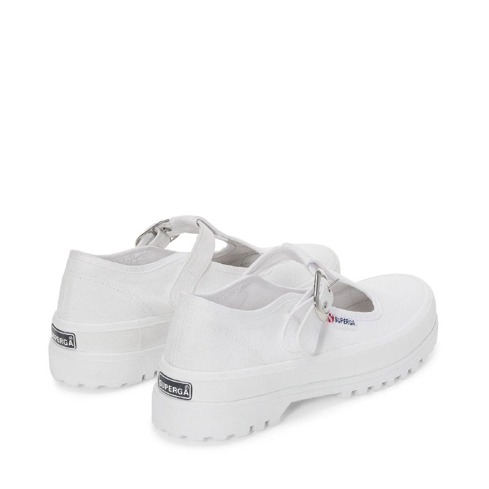 Superga 2541 MARY JANE ALPINAWHITE Saldi Di Fabbrica