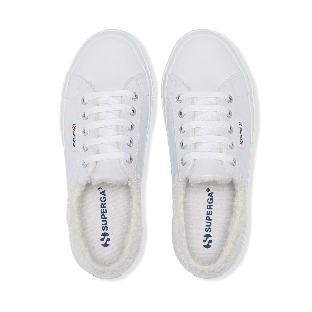Superga 2750 VEGAN MATERIALWHITE ICE Prezzo Ridotto