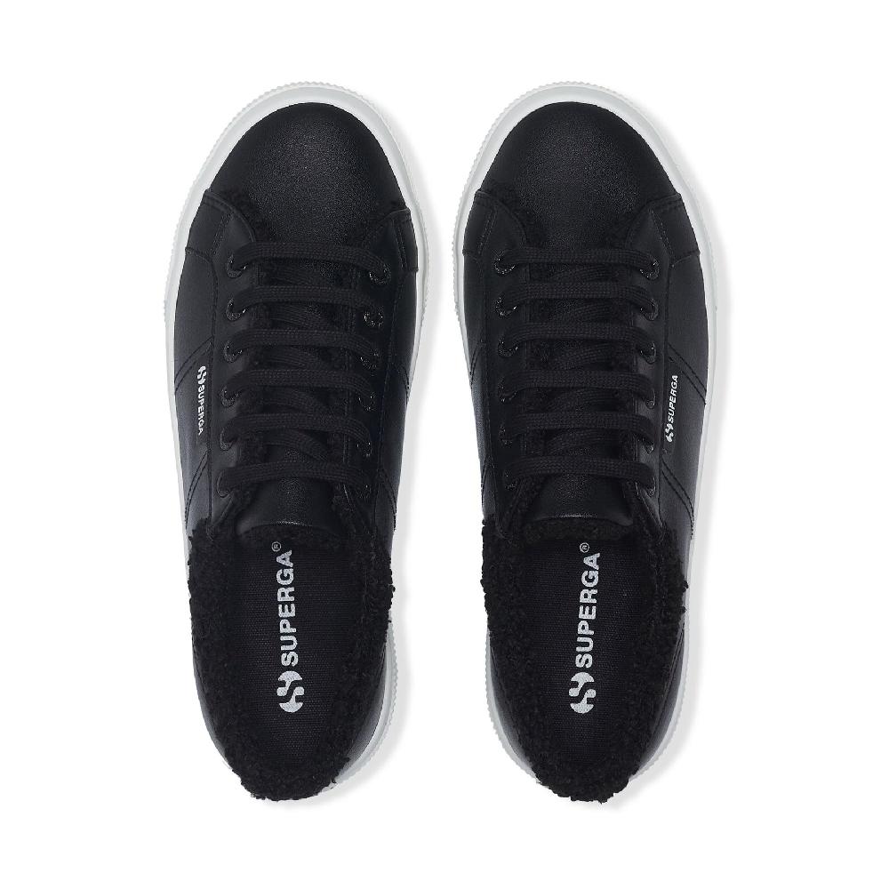 Superga 2740 PLATFORM VEGAN MATERIALBLACK Sottocosto