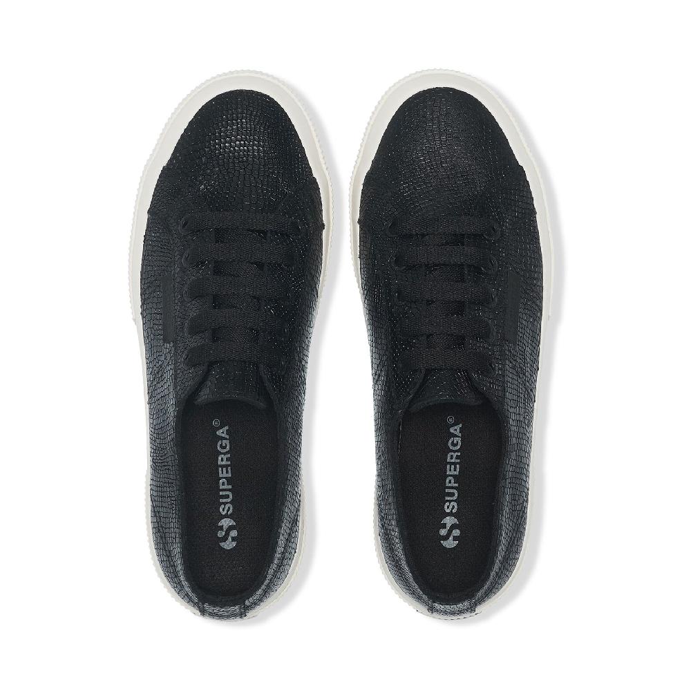 Superga 2750 SNAKE LEATHERBLACK-FAVORIO Offerta
