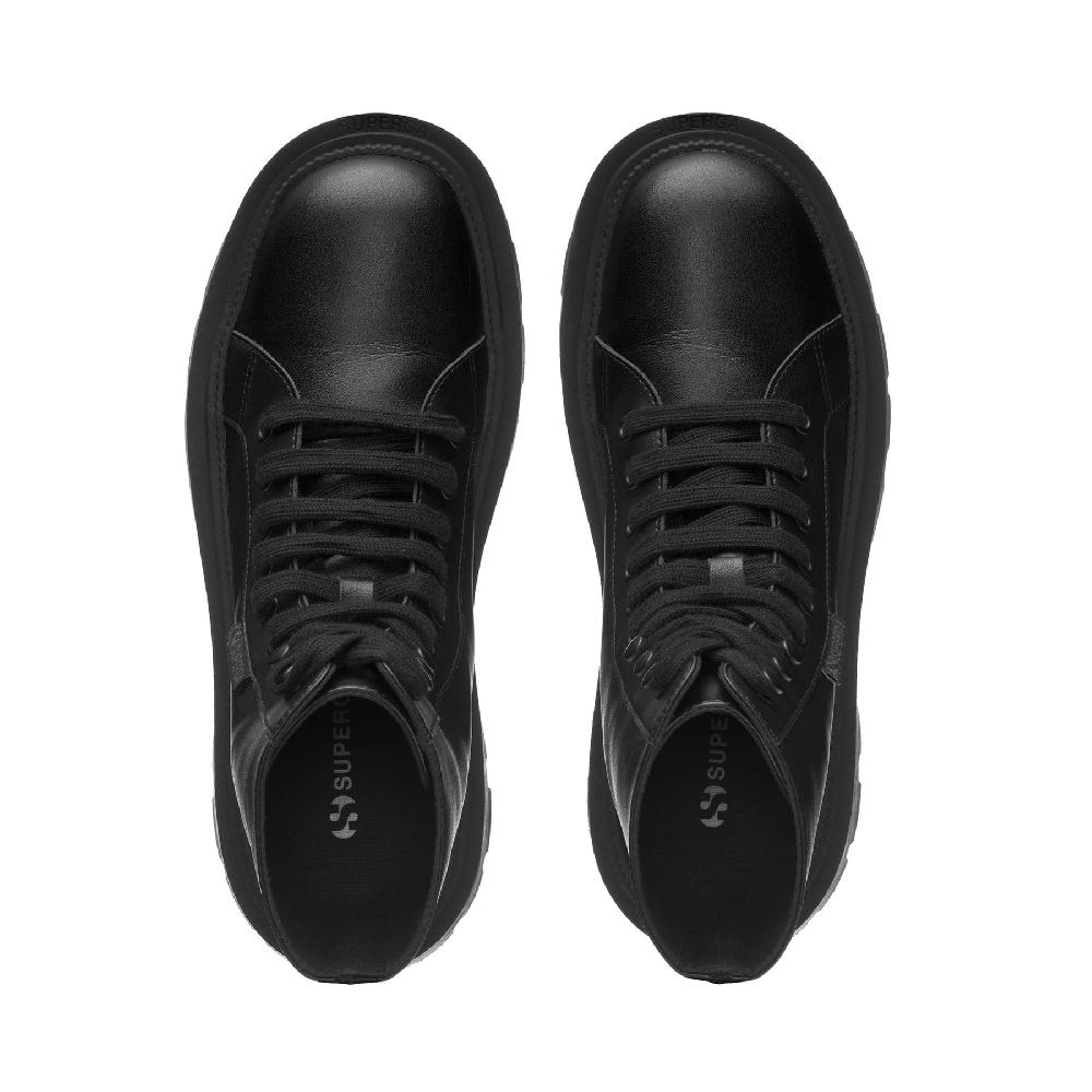 Superga 3051 ALPINA APEX HIGH VEGAN MATERIALTOTAL BLACK 2025