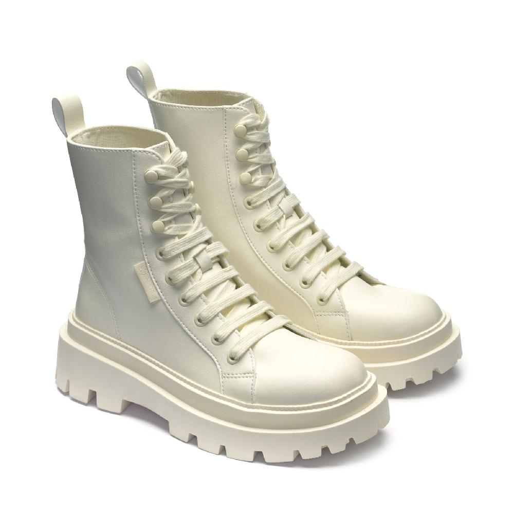 Superga 3051 ALPINA APEX HIGH VEGAN MATERIALTOTAL BEIGE NATURAL In Linea