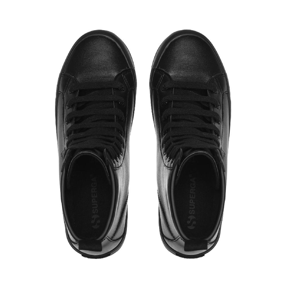 Superga 2643 ALPINA VEGAN MATERIALTOTAL BLACK Nuovo