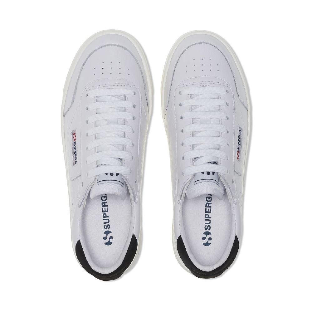 Superga 3854 COURT PLATFORMWHITE-BRISTOL BLACK-FAVORIO Qualità