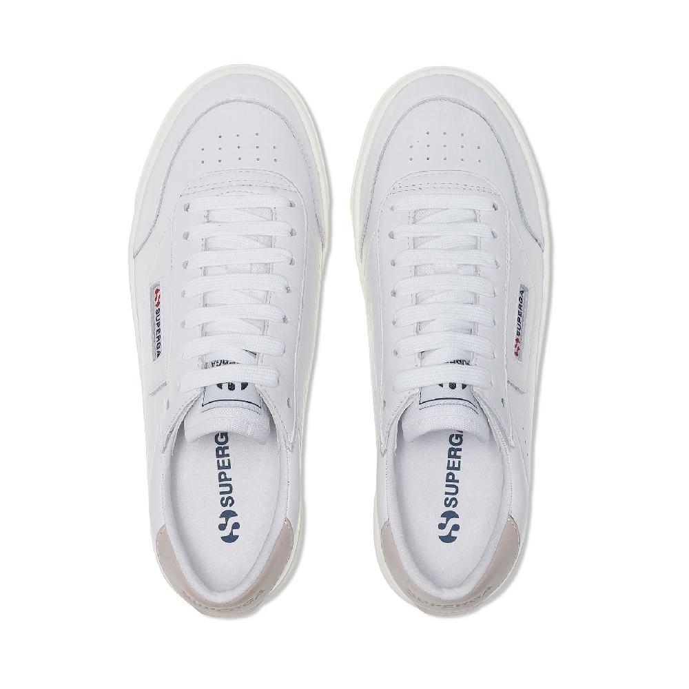 Superga 3854 COURT PLATFORMWHITE-VIOLET HUSHED-FAVORIO Vendita
