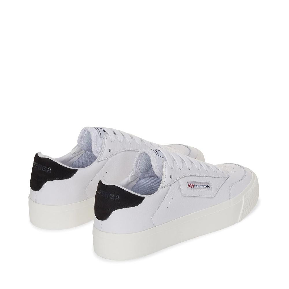 Superga 3843 COURTWHITE-BRISTOL BLACK-FAVORIO Pezzi Unici