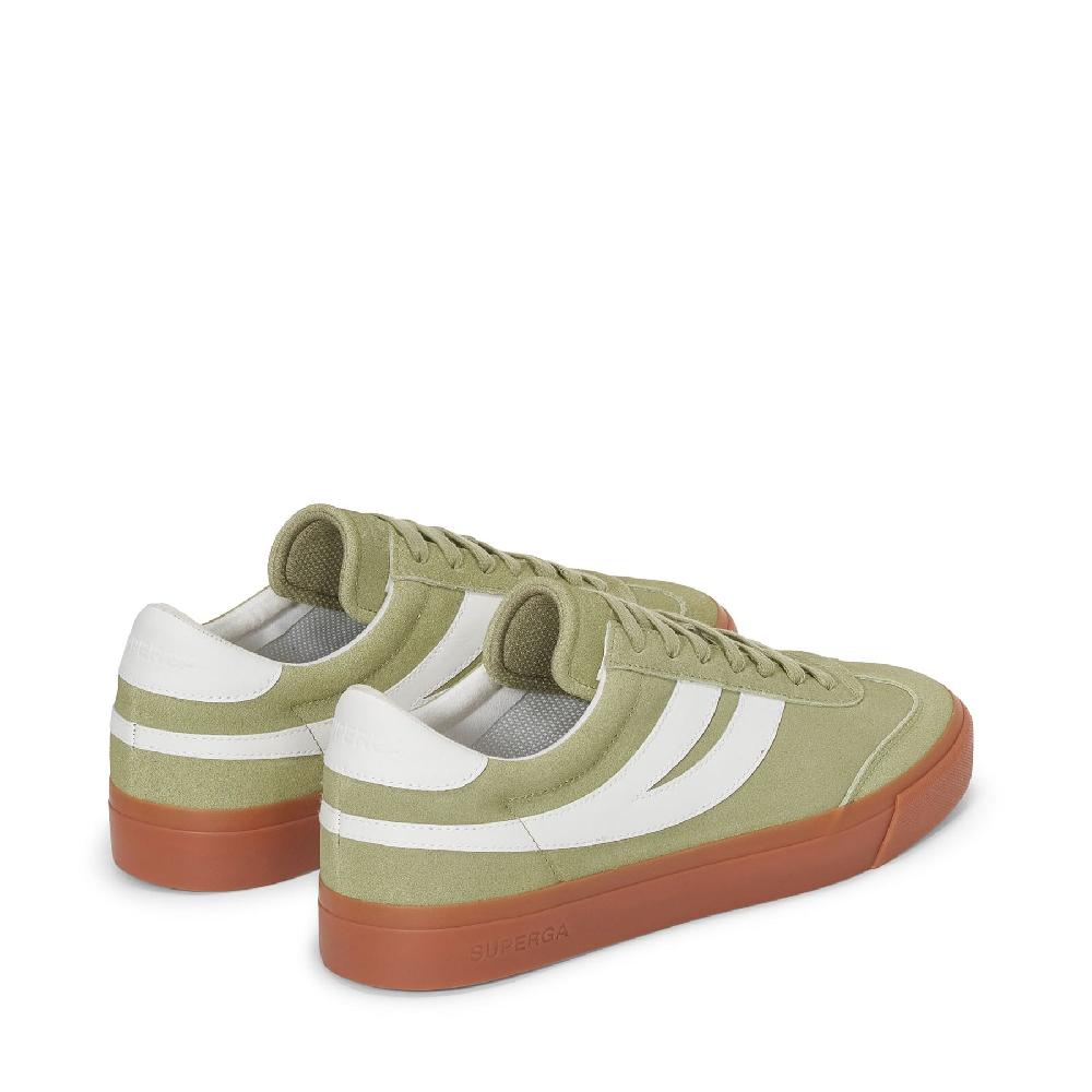 Superga 4834 CLUB S SWALLOW SUEDEGREEN SAGE-GUM I Più Venduti