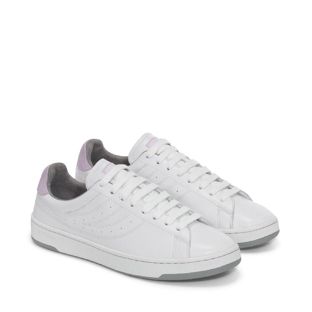 Superga 4833 LENDL MATCHWHITE-VIOLET LILLA-GREY MD Negozio