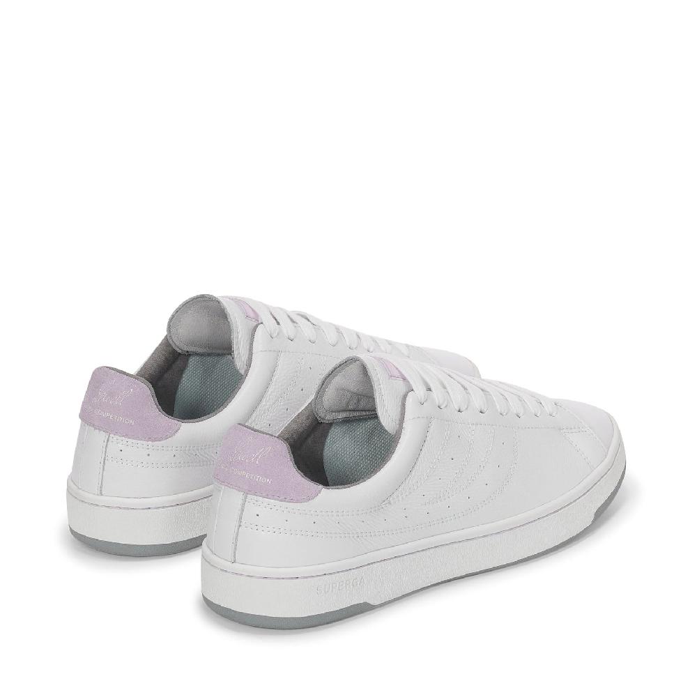 Superga 4833 LENDL MATCHWHITE-VIOLET LILLA-GREY MD Negozio