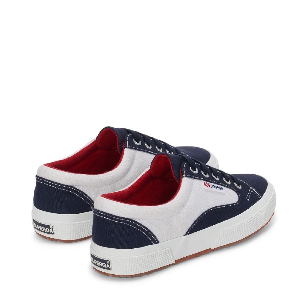 Superga 2750 BLOCKSWHITE-NAVY-RED Shopping Online