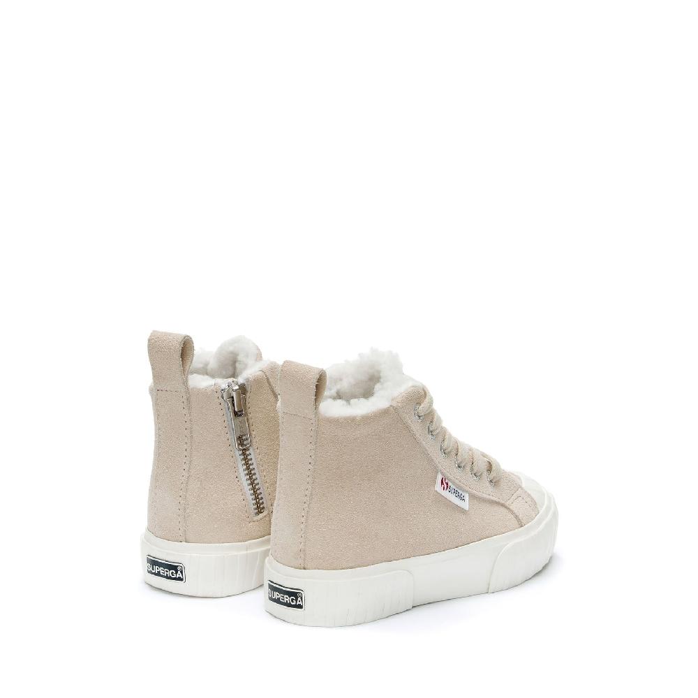 Superga 2696 KIDS STRIPE SUEDEPINK ALMOND-FAVORIO Presa